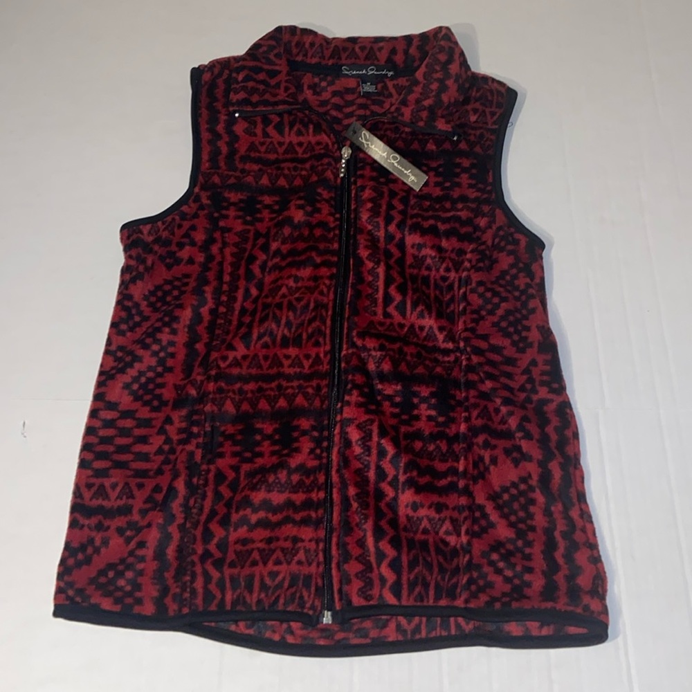 French Laundry Women’s Size Medium Full Zip Fleece Vest